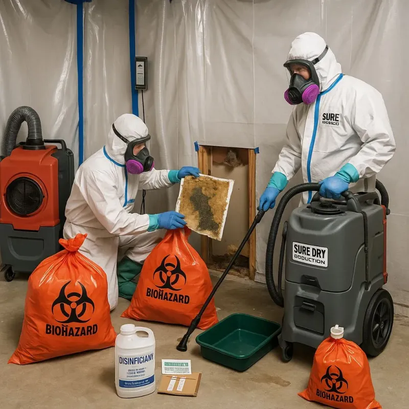 Contaminated Water Handling Protocols process in Fabens, TX